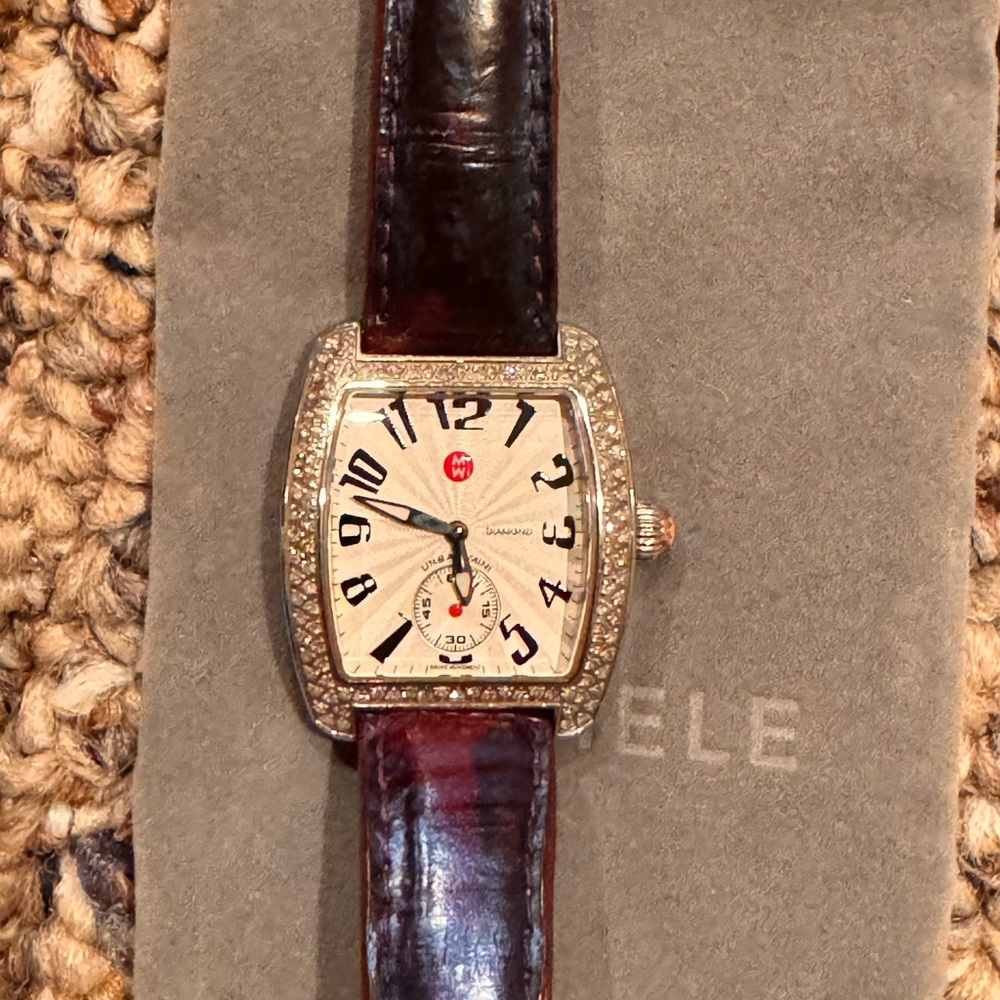 MICHELE WRISTWATCH - MINI URBAN. Vintage. Excellent condition.  ORIG $1595.